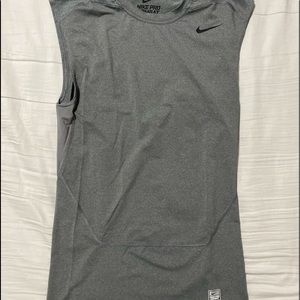 Men’s Nike compression sleeveless dri fit shirt